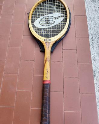 Racchetta da Tennis vintage M.Scaglia con custodia