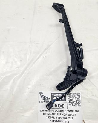 CAVALETTO LATERALE COMPLETO ORIGINALE HONDA CBR 10