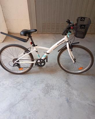 Bici city bike b'twin misura 24