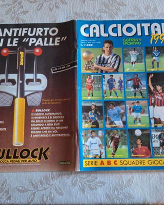 ALBUM FIGURINE CALCIOITALIA GUERIN SPORTIVO 94 95
