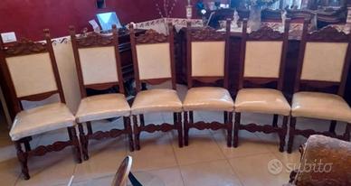 sedie in legno 