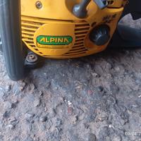 motosega alpina funzionante 
