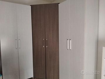 Cabina armadio angolare