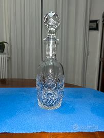 Bottiglia liquore di cristallo