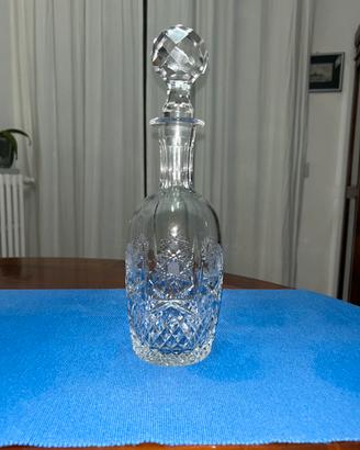 Bottiglia liquore di cristallo