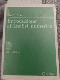 Introduzione all' analisi numerica Josef Stoer