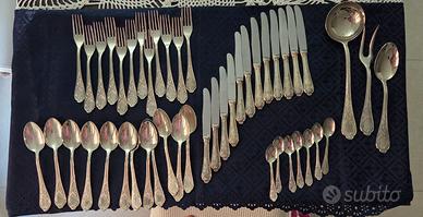 Servizio Posate Vintage "Foster" Placcato Argento 