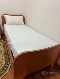 Letto singolo materasso+rete