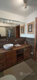 bagno in legno vecchio 3 ante 2 cass vano giorno