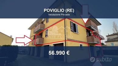 Immobile in asta di 71 m² con box auto a Poviglio
