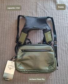 borsa Osprey Archeon Chest Rig col. Verde *NEW