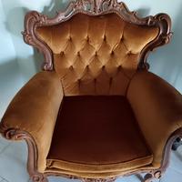 Poltrone d’arredo stile classico