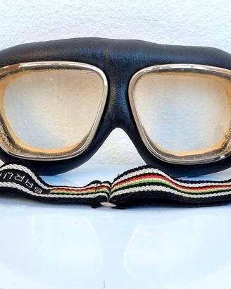 OCCHIALI E GUANTI VINTAGE DA MOTO/MOTOCICLISTA 