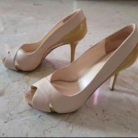 Scarpe decollète alte spuntate Max Mara