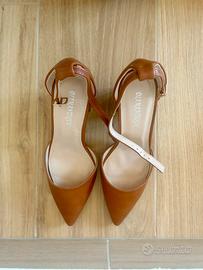 Scarpe da donna con tacco marroni