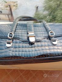 Borsa in pelle di coccodrillo 