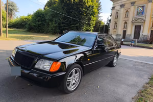 Mercedes W140 .. S320 GPL.2034... Scritta ASI