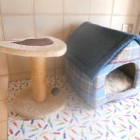 Casetta e tiragraffi.