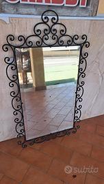 Specchio in ferro battuto 