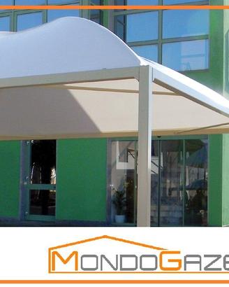 Gazebo Sun Pluvio 5x5 certificato uso pubblico
