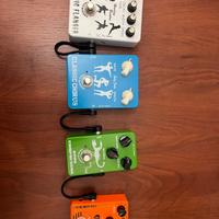 Lotto n. 4 pedali per chitarra elettrica