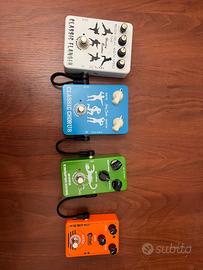 Lotto n. 4 pedali per chitarra elettrica