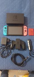 Nintendo switch + Mario kart + 128GB sd 