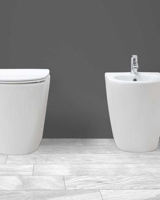 Sanitari filo parete tondi - Sanitari