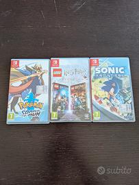 giochi Nintendo switch come da foto