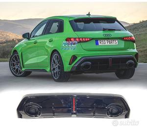DIFFUSORE AUDI A3 8Y 25- LOOK RS3