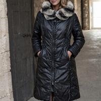 Piumino Ermanno Scervino, pelliccia cincillà, tg40