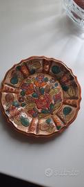 Piatto ceramica Deruta 