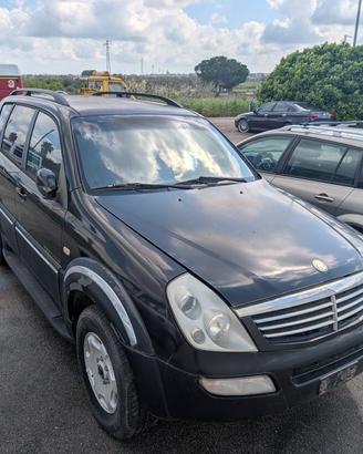 SSANGYONG REXTON GAB 2.7 XDI 4X4 165CV ricambi -