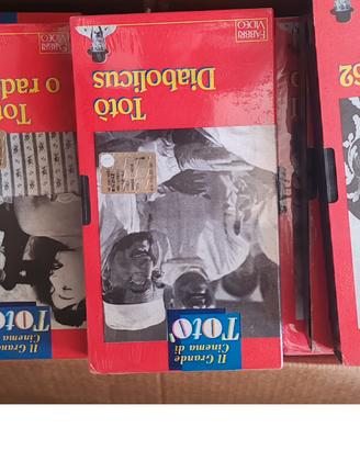 cassette originali VHS di Totò 