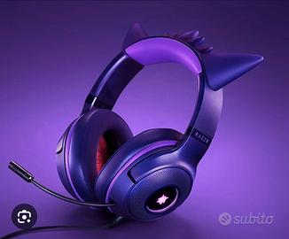 Cuffie Razer Gengar Kitty V2