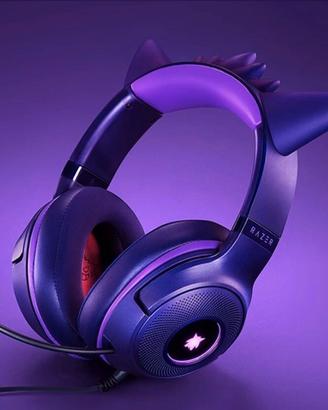 Cuffie Razer Gengar Kitty V2