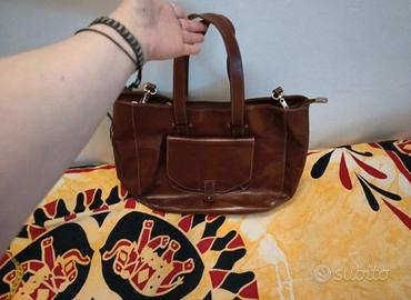 Borsa Grande vero cuoio 