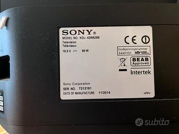 Tv sony 42 pollici KDL- 42W828B