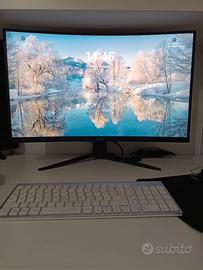 Monitor MSI GAMING 27" Curvo+ mouse gaming