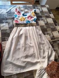 vestito elegante floreale 