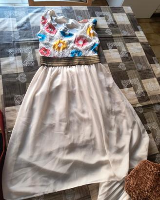 vestito elegante floreale 