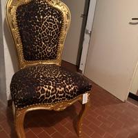 Sedie nuove maculate