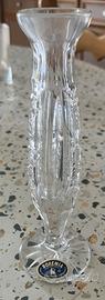 Vaso Monofiore Cristallo di Boemia Cecoslovacchia
