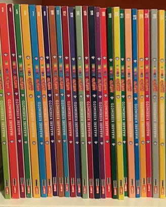 Naruto color manga sequenza completa