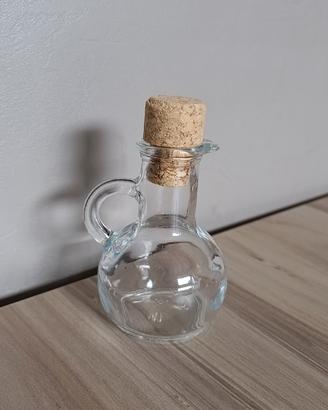 Brocca - caraffa vetro con tappo sughero, 100 ml