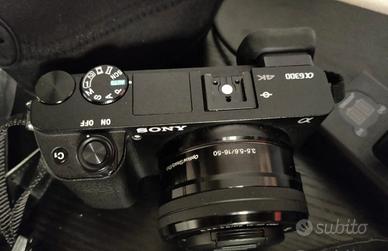 Fotocamera Sony Alpha 6300 Digitale Mirrorless