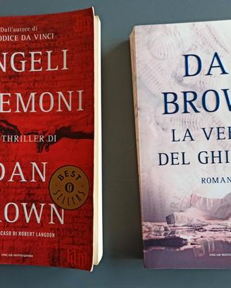 SET 2 romanzi DAN BROWN tascabili