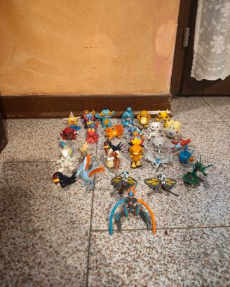Lotto 25+ statuine Pokémon vintage