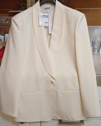 GIACCA BEIGE CAMERIERE TG L.nuova