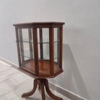 Gioiello vintage di Ebanisteria-Vetrinetta Ottagon